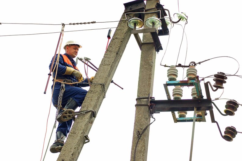 bastão isolante separador corda